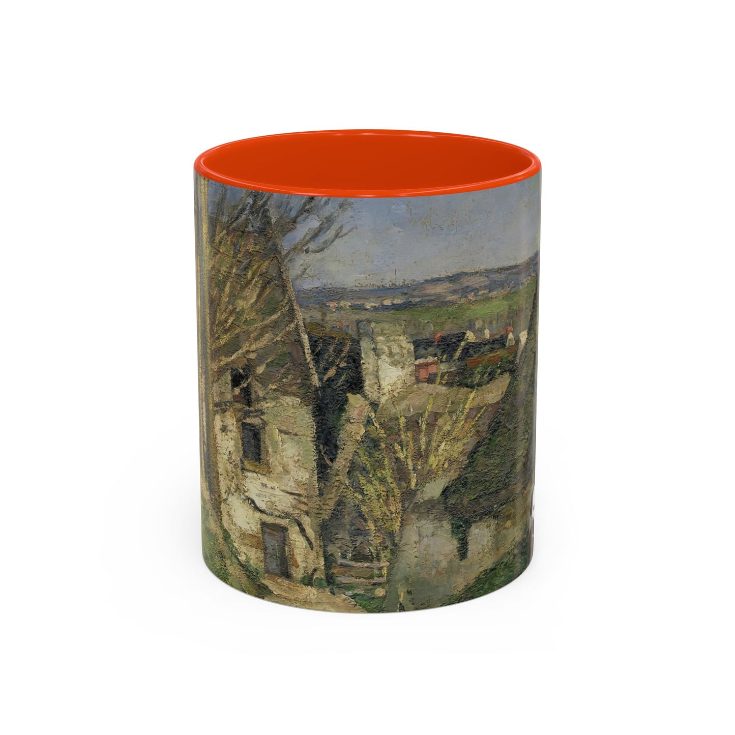 Cézanne, Paul - The House of the Hanged Man, Auvers-sur-Oise (1874) - Colorful Accent Mugs