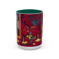 Matisse, Henri - The Dessert Harmony in Red (1908) - Colorful Accent Mugs