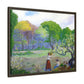 Ranson, Paul - Picking Flowers (1890) - Matte Canvas, Framed