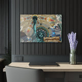 Liberty Mandala - Acrylic Block