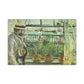 Morisot, Berthe - Eugene Manet on the Isle of Wight (1875) - Canvas Block, unframed