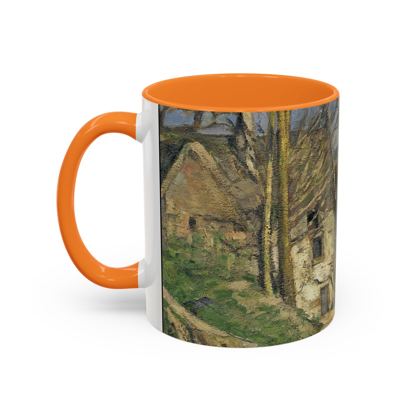 Cézanne, Paul - The House of the Hanged Man, Auvers-sur-Oise (1874) - Colorful Accent Mugs