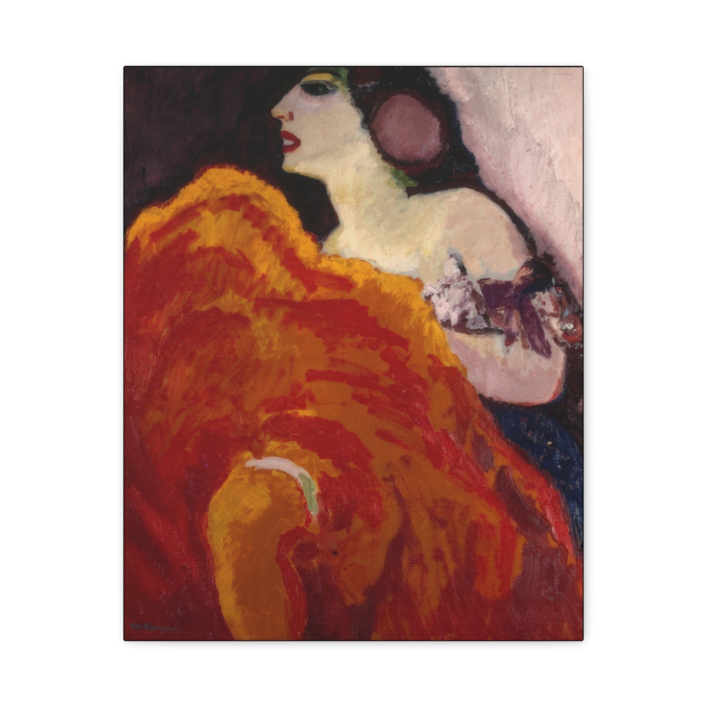Van Dongen, Kees - The Red Dancer (1907) - Canvas Block, unframed