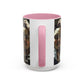 Courbet, Gustave - The Desperate Man (1843) - Colorful Accent Mugs