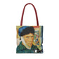 Van Gogh, Vincent - Self Portrait with Bandaged Ear (1889) - Tote Bag