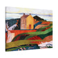 Filiger, Charles - The Hangman’s House (1891) - Canvas Block, unframed