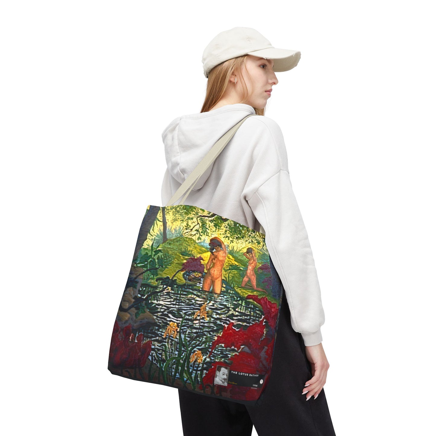 Ranson, Paul - The Lotus Bather (1906) - Tote Bag