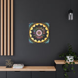 Obsidian Grandmothers Mandala A - Canvas