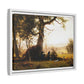 Bierstadt, Albert -  Guerrilla Warfare (1861) - Matte Canvas, Framed