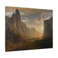 Bierstadt, Albert - Looking Down Yosemite Valley (1865) - Canvas Block, unframed