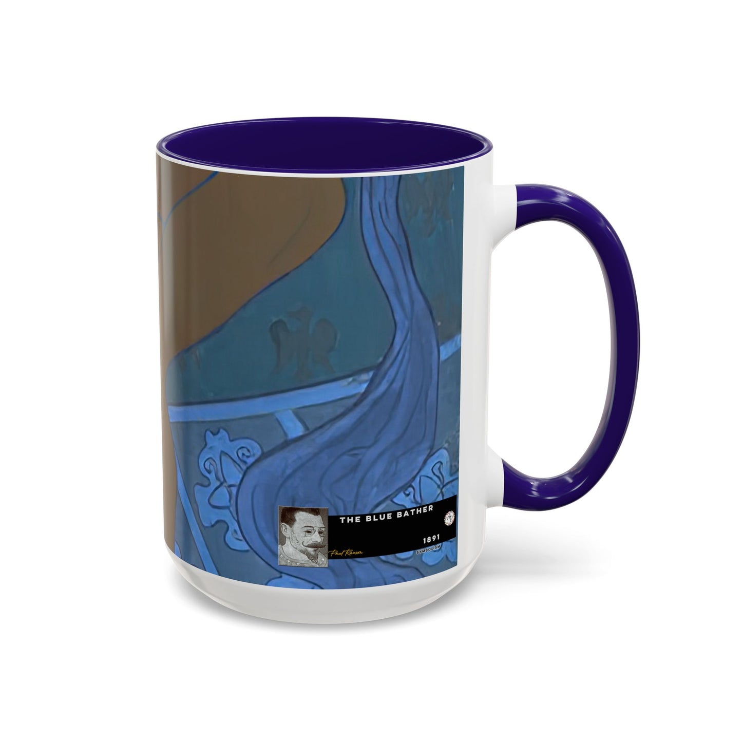Ranson, Paul - The Blue Bather (1891) - Colorful Accent Mugs