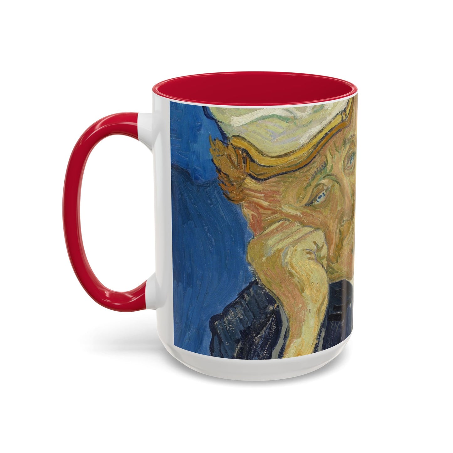 Van Gogh, Vincent - Portrait of Dr. Paul Gachet (1890) - Colorful Accent Mugs