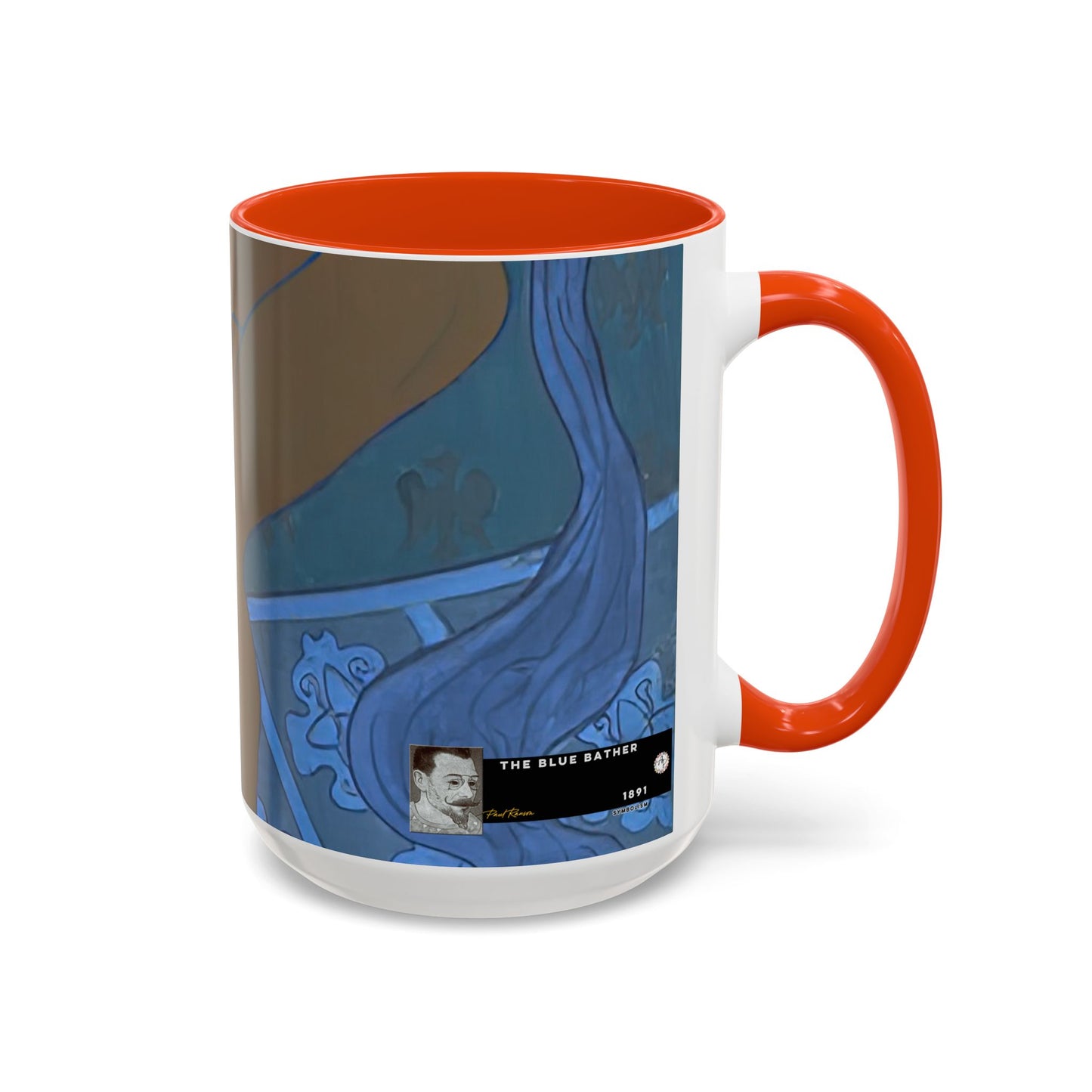 Ranson, Paul - The Blue Bather (1891) - Colorful Accent Mugs