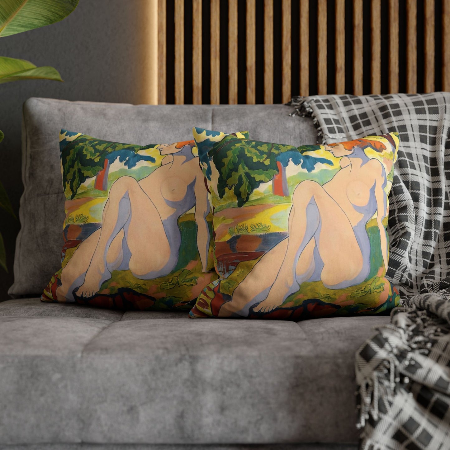 Copy of Pacio, Adam - Emerald Arrows Mandala - Suede Square Pillowcase