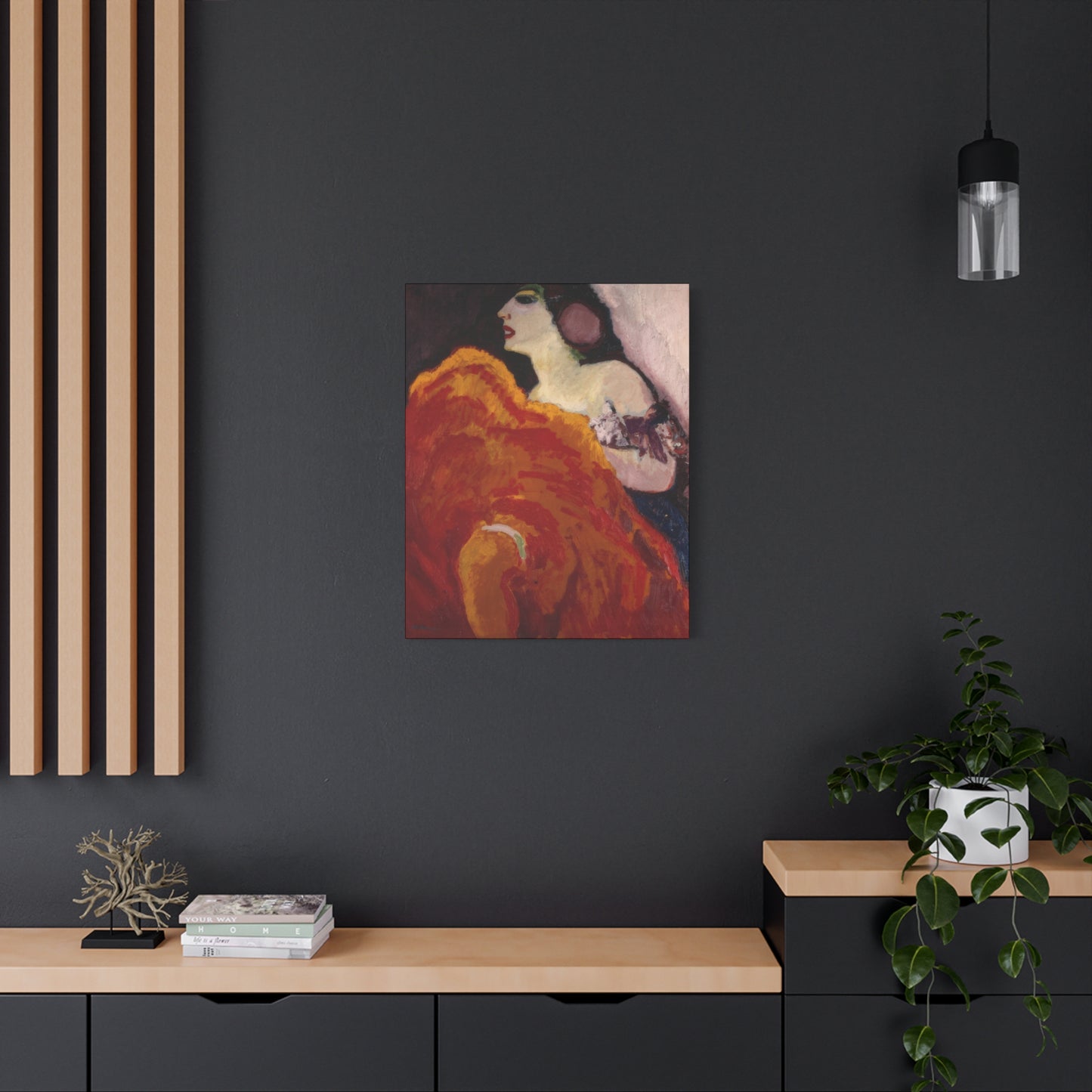 Van Dongen, Kees - The Red Dancer (1907) - Canvas Block, unframed