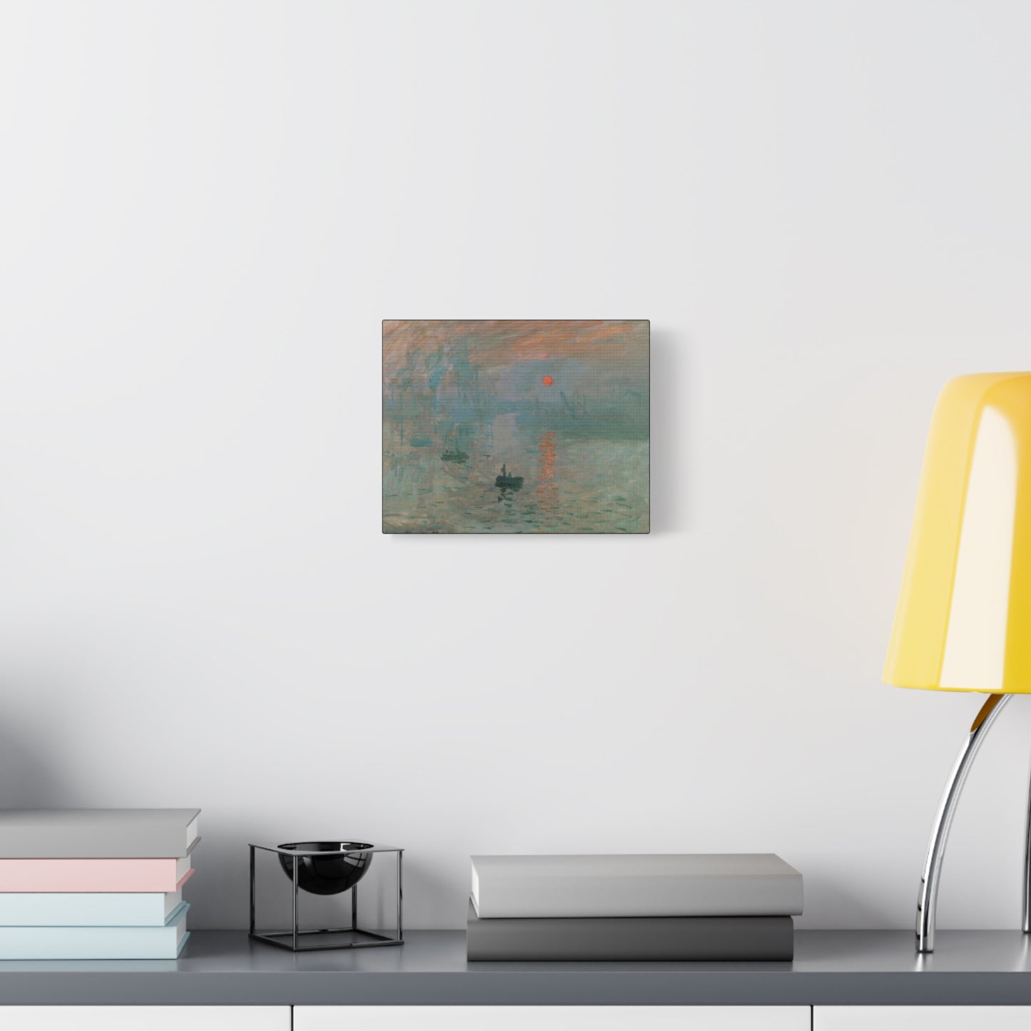 Monet, Claude - Impression, Sunrise (1872) - Canvas Block, unframed