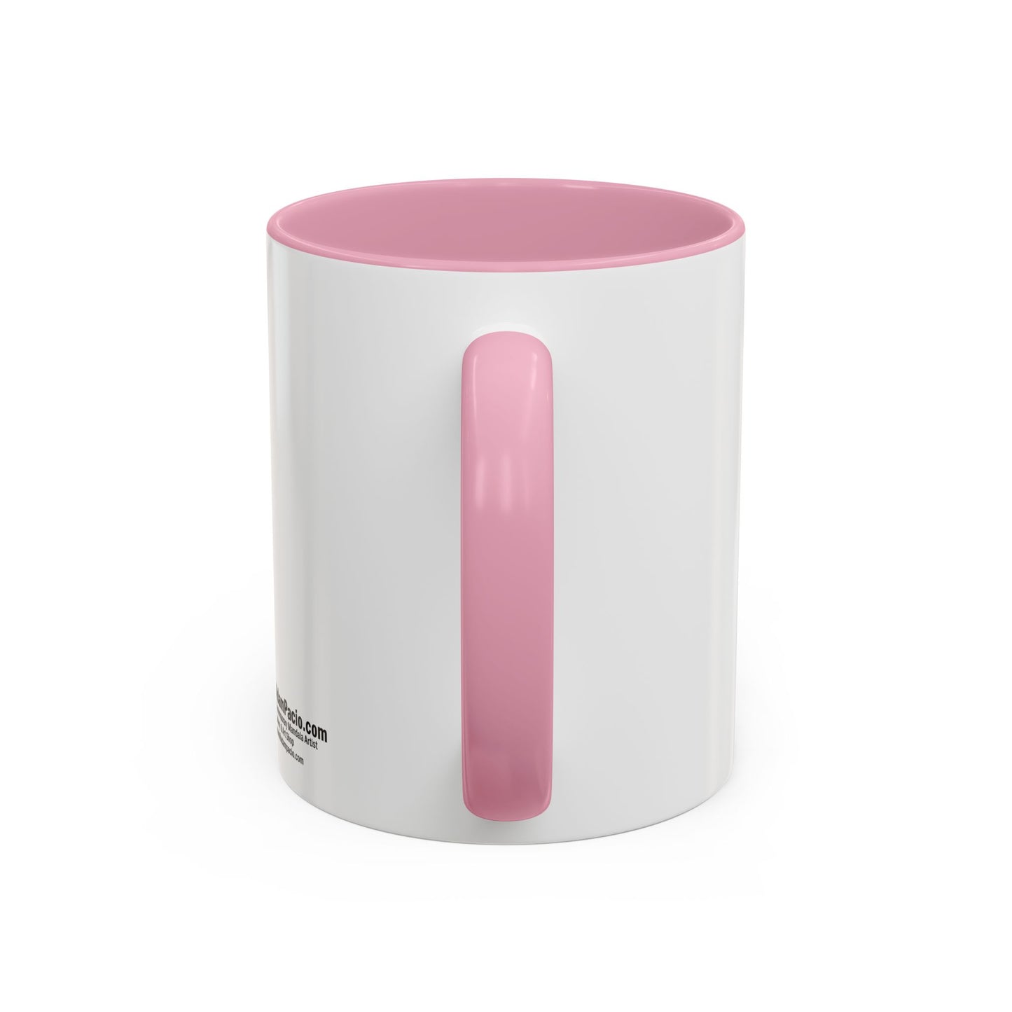 AdamPacio.com - Black Logo - Colorful Accent Mugs