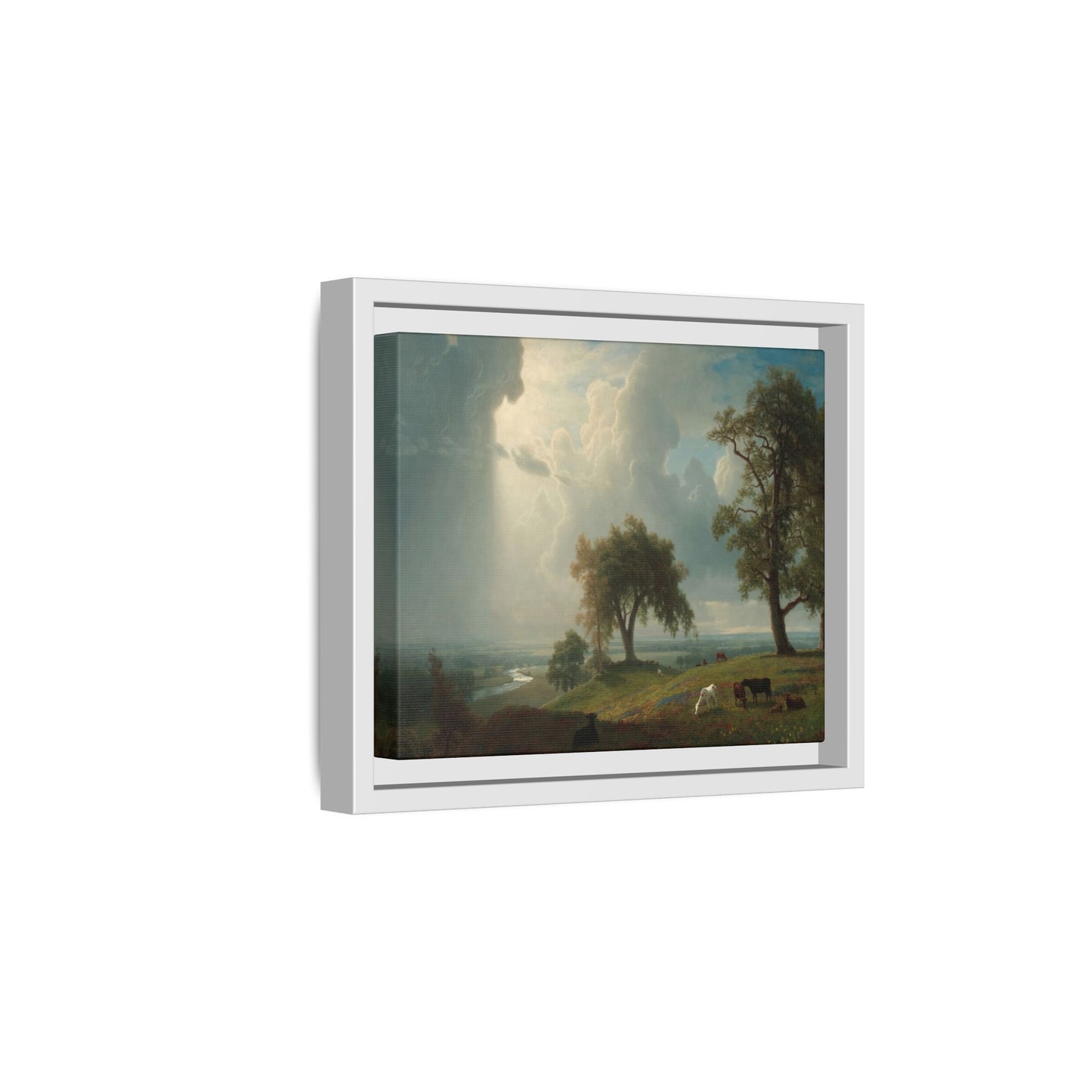 Bierstadt, Albert - California Spring (1875) - Matte Canvas, Framed