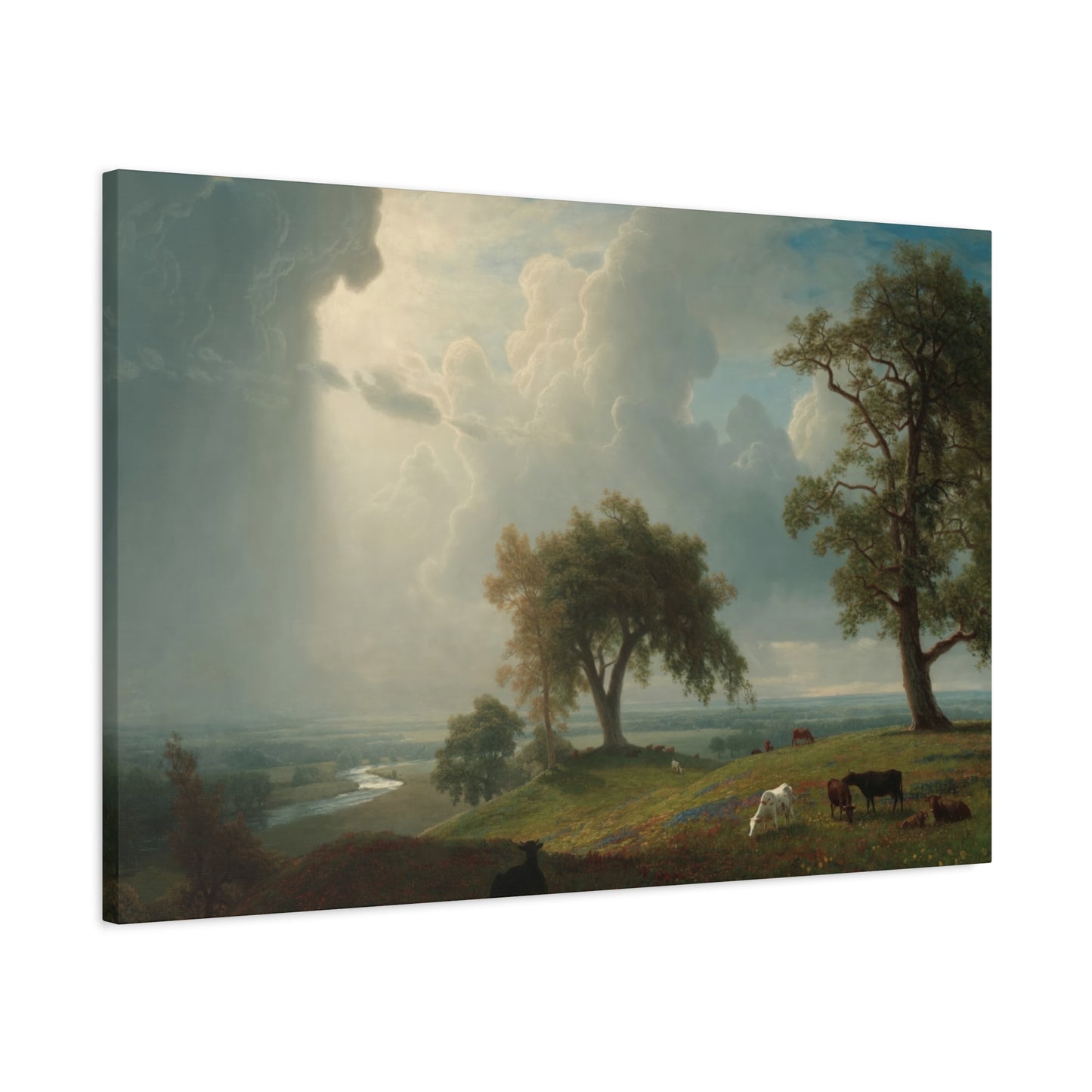 Bierstadt, Albert - California Spring (1875) - Canvas Block, unframed