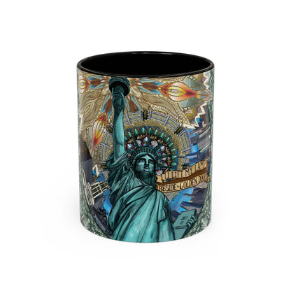 Pacio, Adam - Liberty Mandala - Colorful Accent Mugs