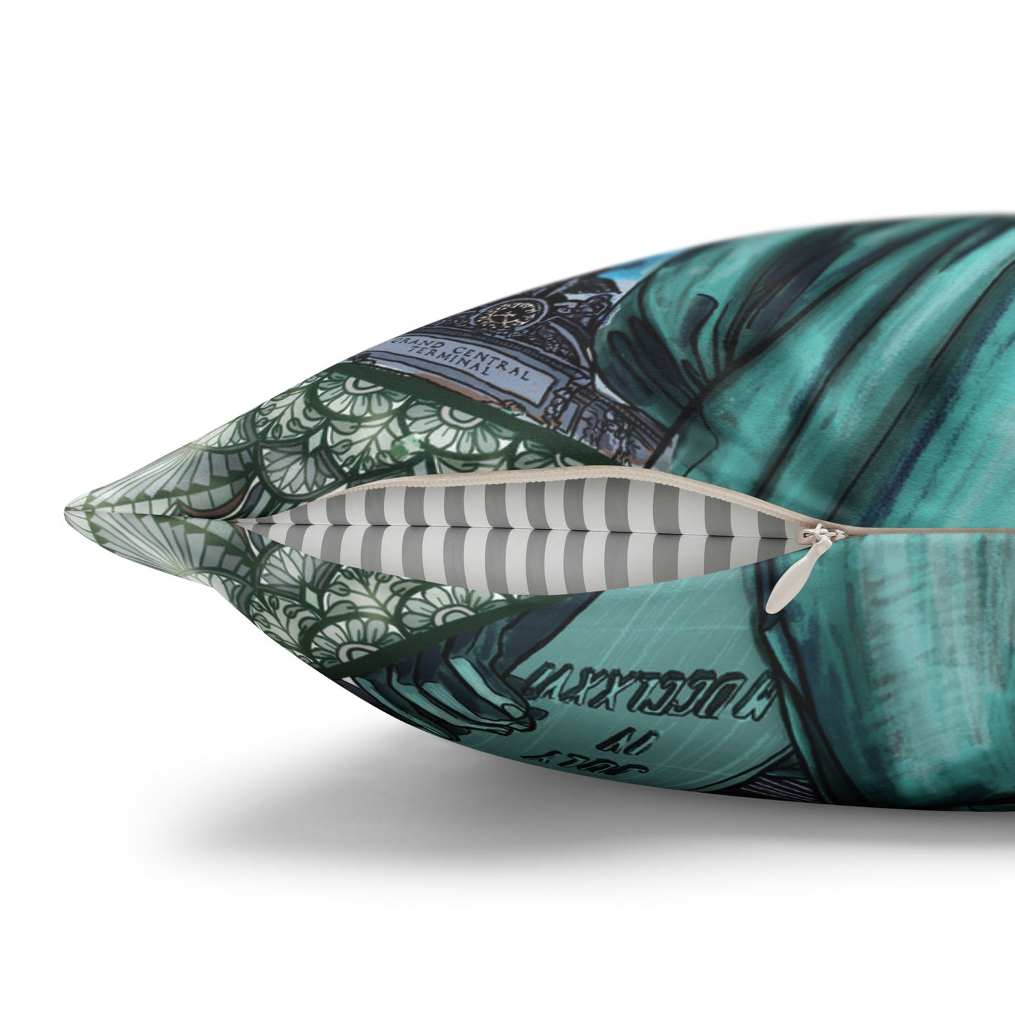 Pacio, Adam - Liberty Mandala - Suede Square Pillowcase