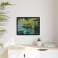 Monet, Claude - La Grenouillere (1869) - Matte Canvas, Framed