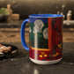 Matisse, Henri - The Dessert Harmony in Red (1908) - Colorful Accent Mugs