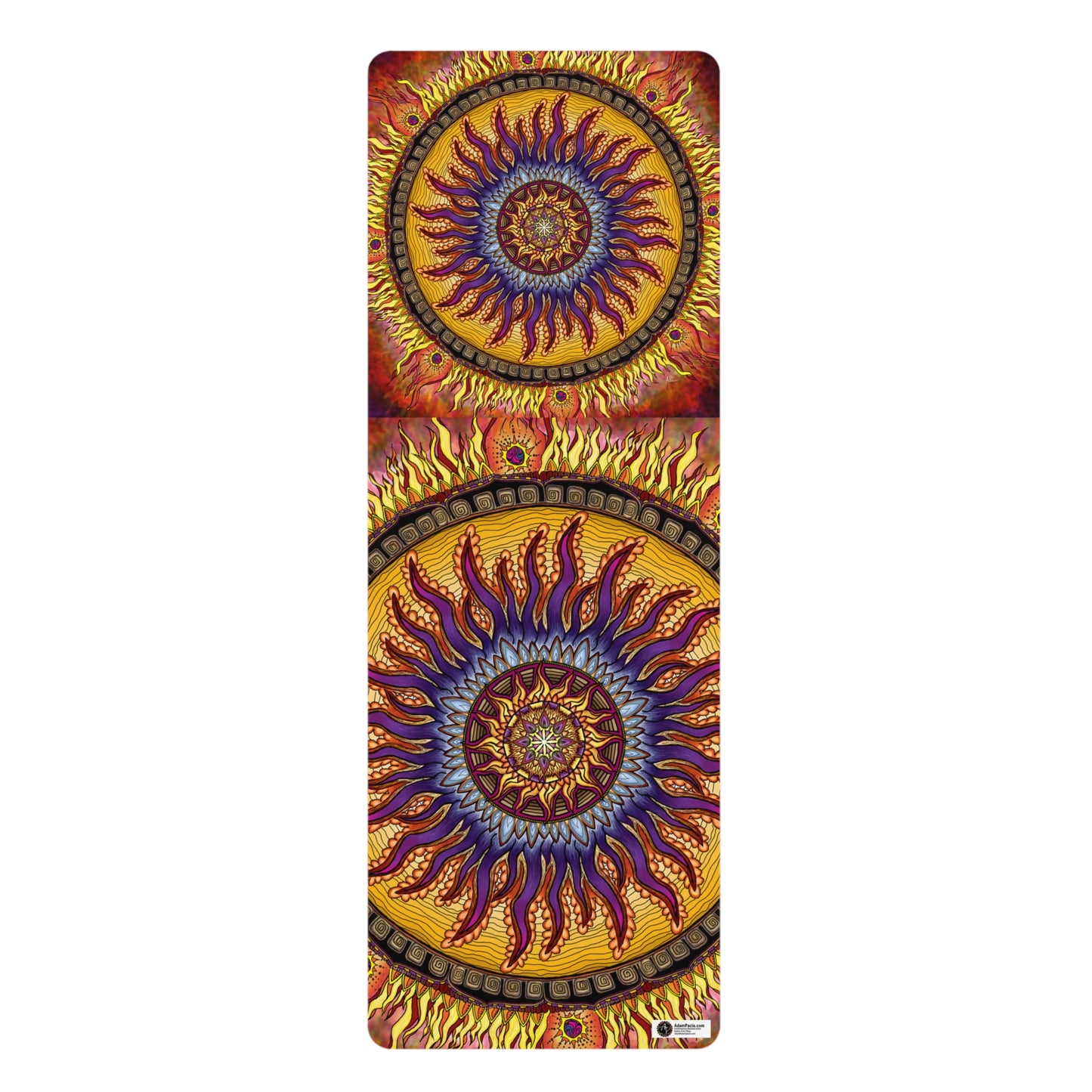 Pacio, Adam - Solar Disc - Rubber Yoga Mat