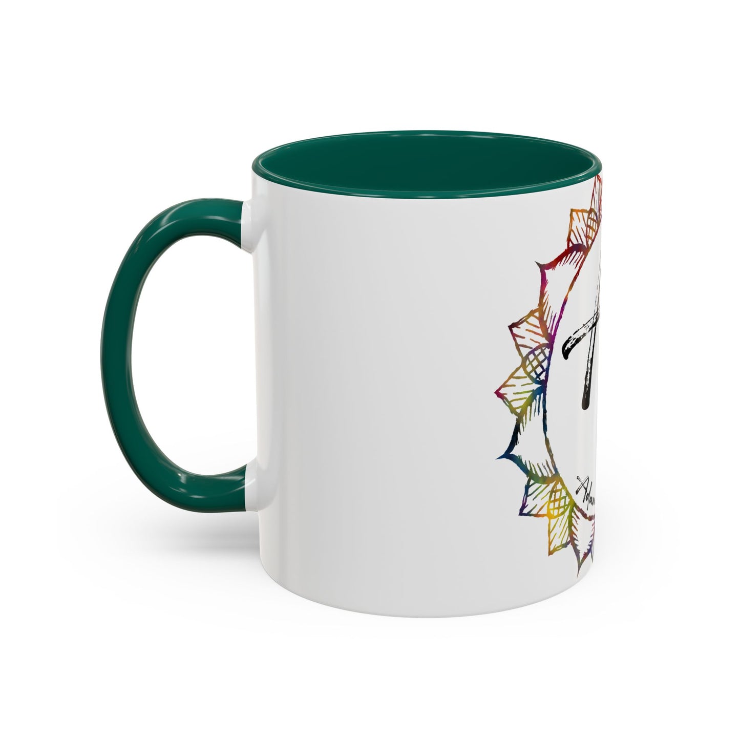 AdamPacio.com - White Logo - Colorful Accent Mugs