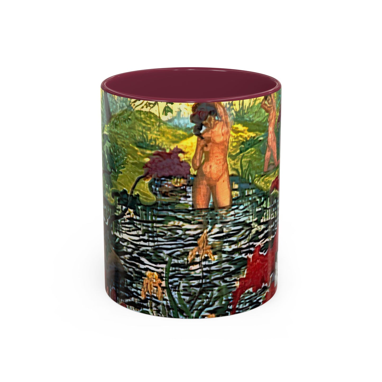 Ranson, Paul - The Lotus Bather (1906) - Colorful Accent Mugs