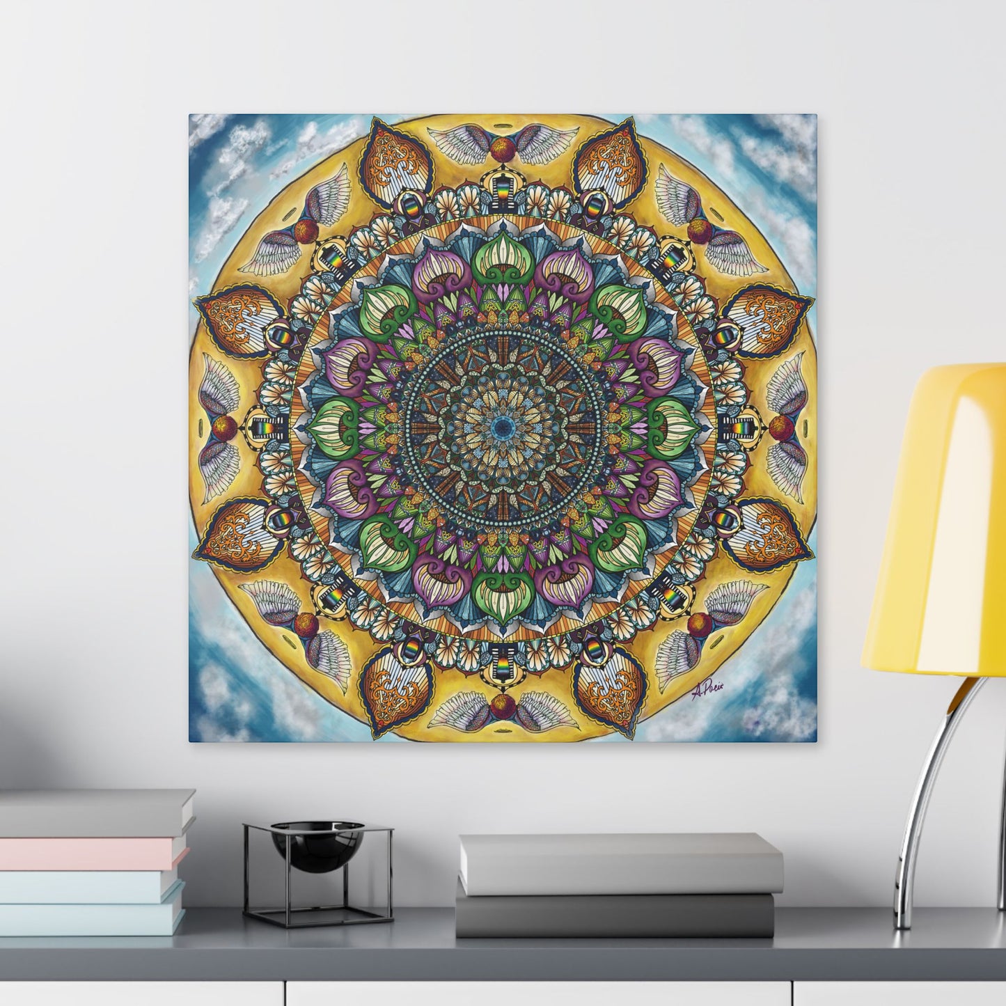 Celestia Mandala - Canvas Block