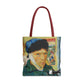 Van Gogh, Vincent - Self Portrait with Bandaged Ear (1889) - Tote Bag