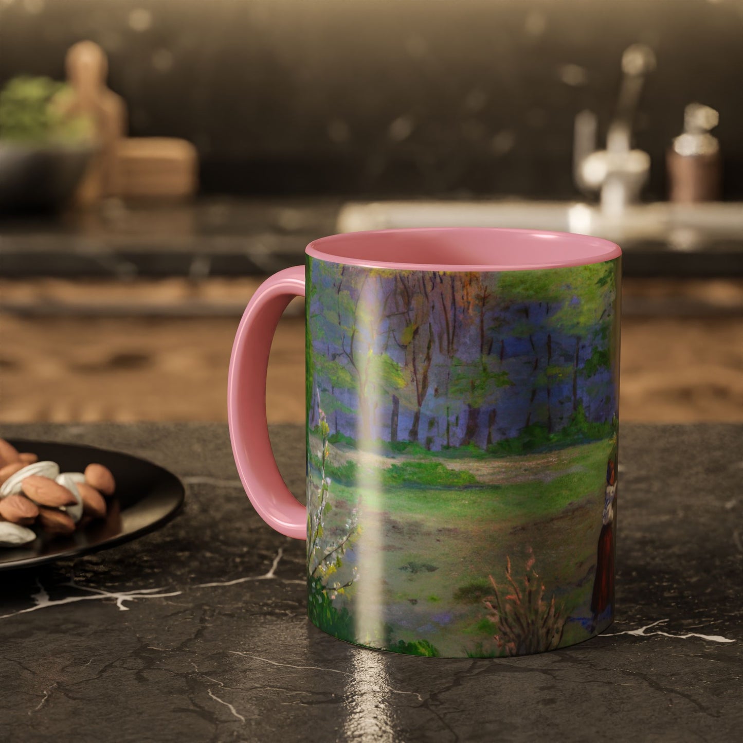 Ranson, Paul - Picking Flowers (1890) - Colorful Accent Mugs