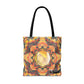 Filiger, Charles - Woman’s Head with Closed Eyes (1893) - Tote Bag