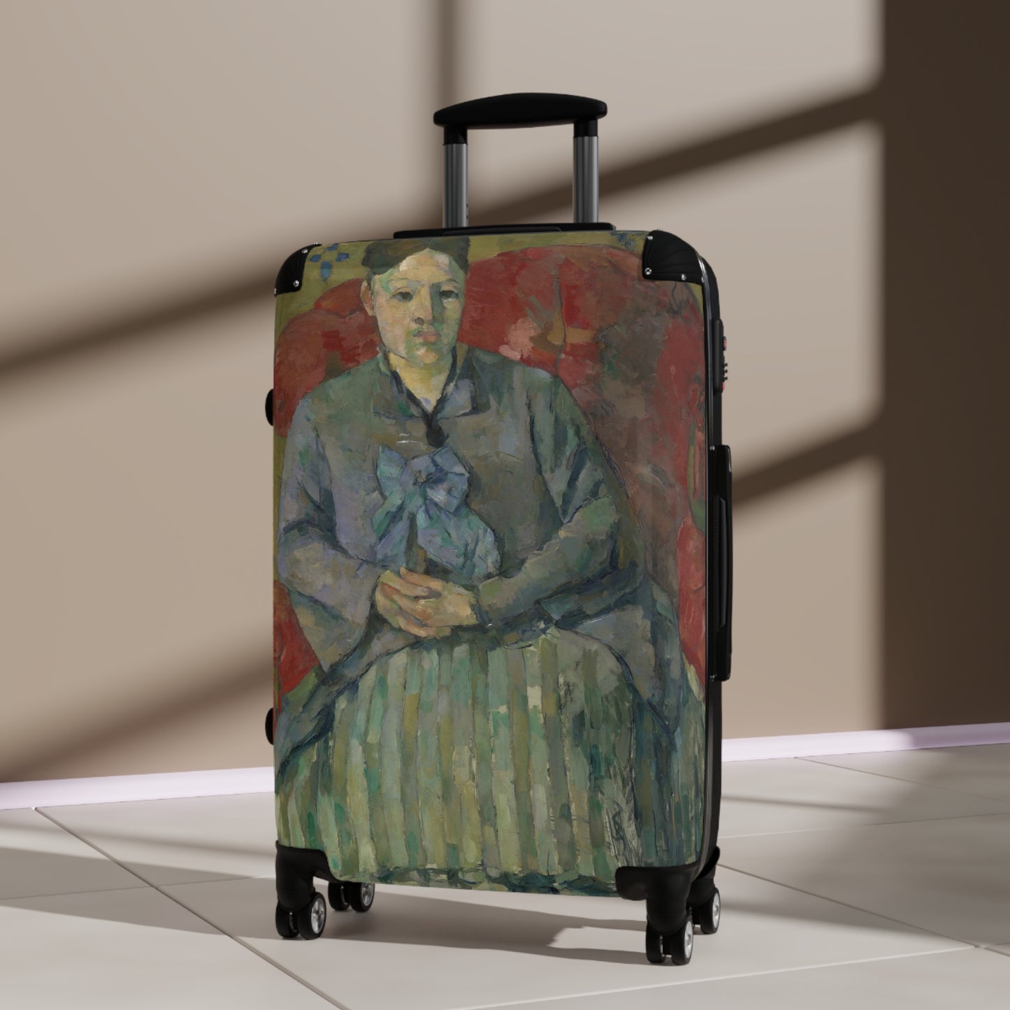 Cézanne, Paul - Madame Cezanne in a Red Armchair (1877) - Suitcase