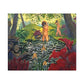 Ranson, Paul - The Lotus Bather (1906) - Canvas Block, unframed