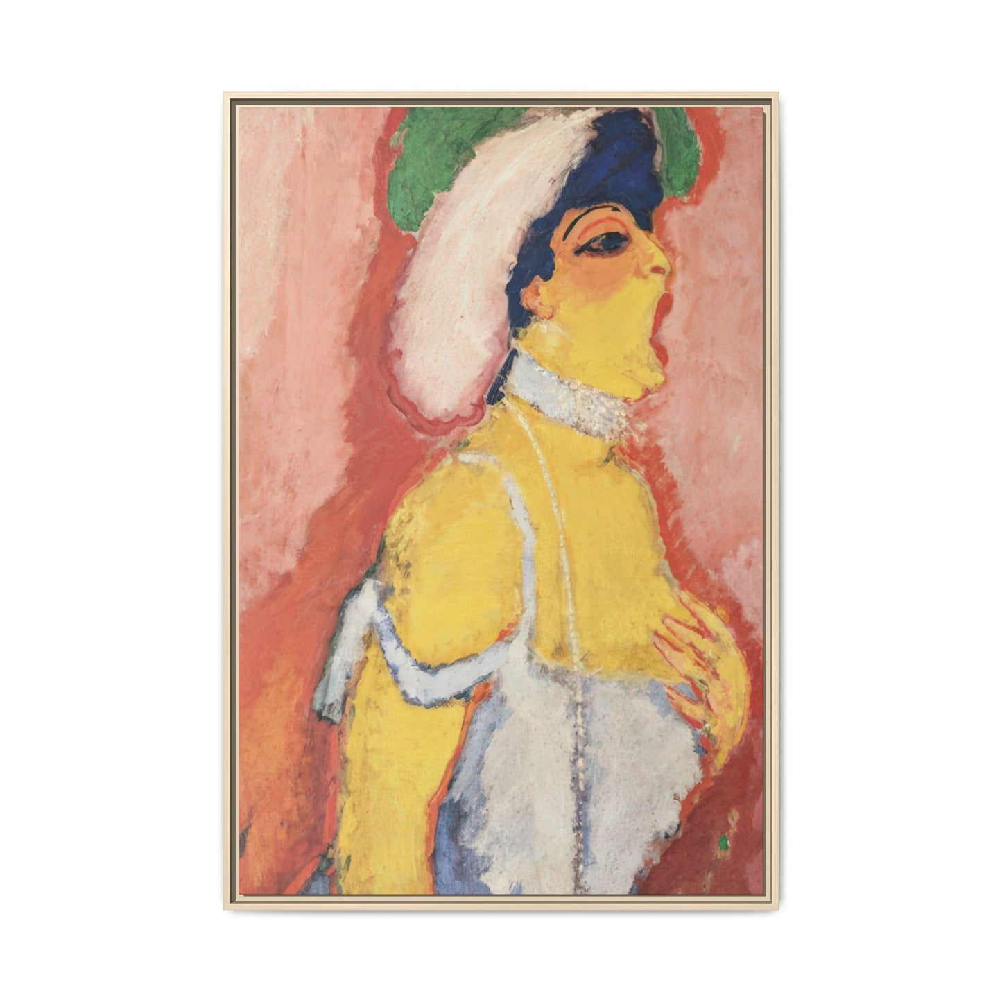 Van Dongen, Kees - Modjesko, Soprano Singer (1908) - Matte Canvas, Framed
