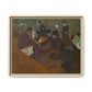 Toulouse-Lautrec, Henri - At the Moulin Rouge (1892) - Matte Canvas, Framed