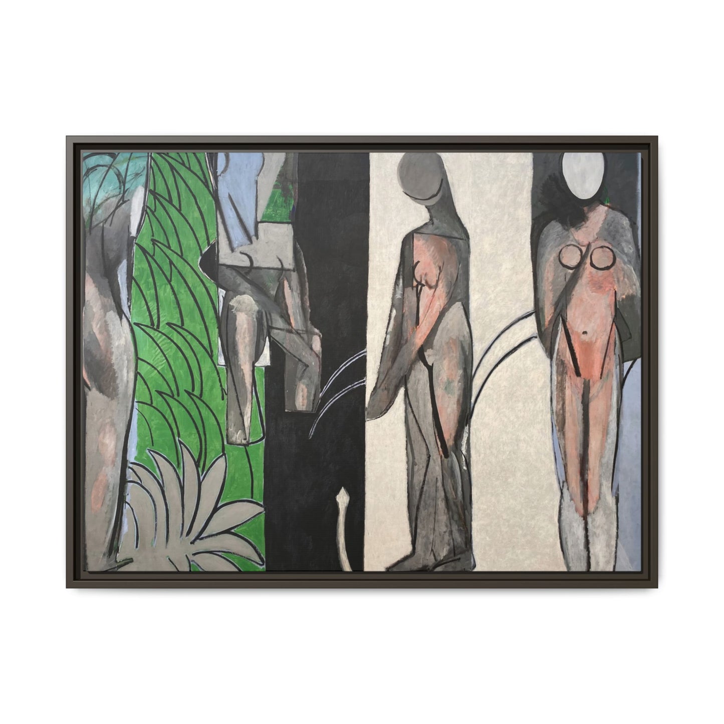 Matisse, Henri - Bathers by a River (1917) - Matte Canvas, Framed