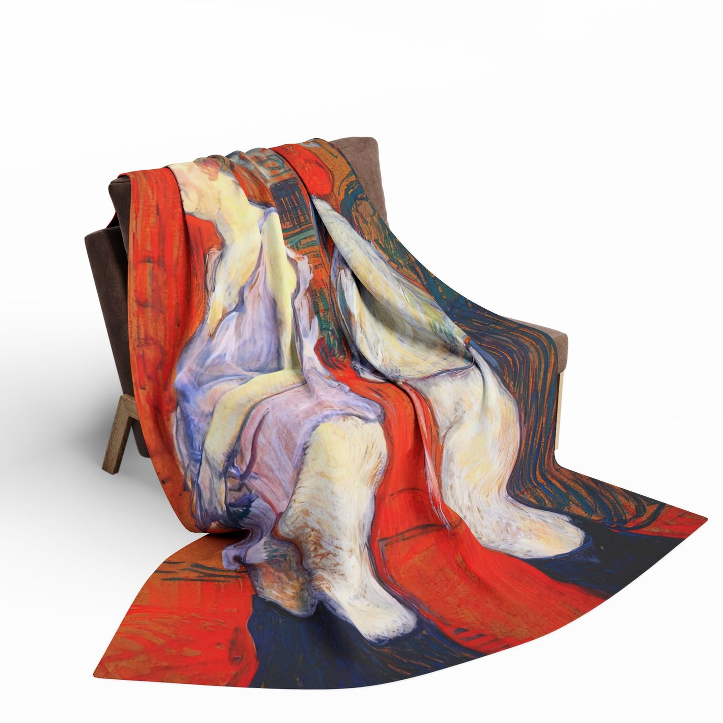 Toulouse-Lautrec, Henri - The Medical Inspection (1894) - Arctic Fleece Blanket