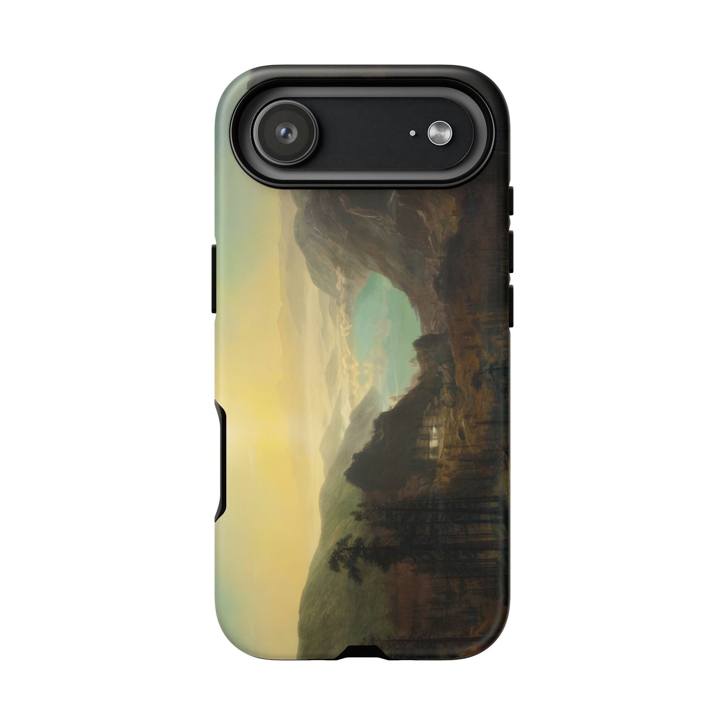 Bierstadt, Albert - Donner Lake from the Summit (1873) - Tough Phone Cases