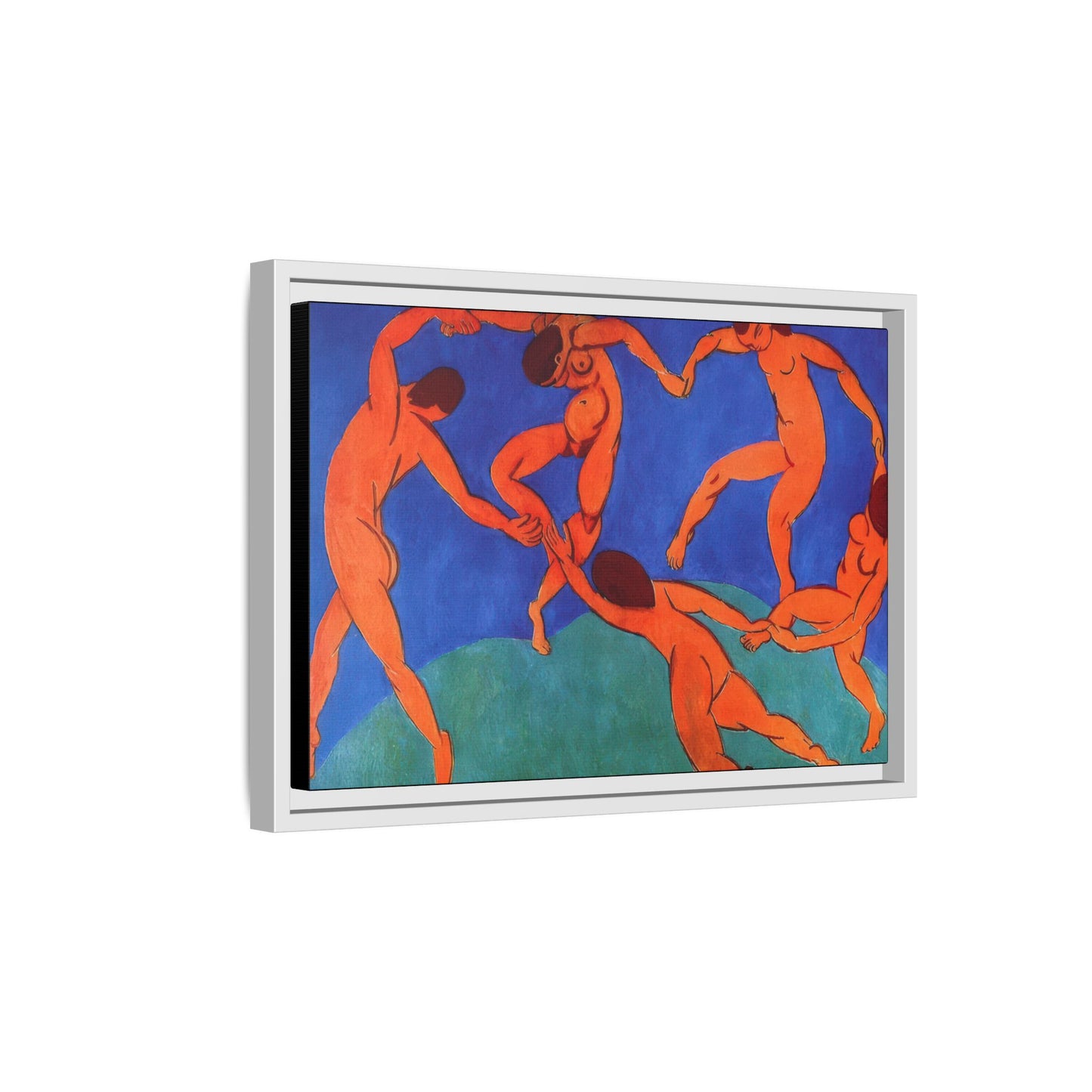Matisse, Henri - Dance (II) (1910) - Matte Canvas, Framed