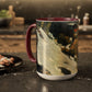 Cézanne, Paul - A Modern Olympia (1874) - Colorful Accent Mugs