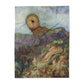 Redon, Odilon - The Cyclops (1914) - Arctic Fleece Blanket