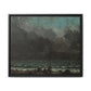 Courbet, Gustave - The Sea (1865) - Matte Canvas, Framed