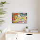 Matisse, Henri - The Joy of Life (1905) - Matte Canvas, Framed