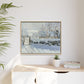 Monet, Claude - The Magpie (1868) - Matte Canvas, Framed