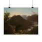 Cole. Thomas - Sunrise in the Catskills (1826) - Satin Posters