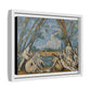 Cézanne, Paul - The Large Bathers (1906) - Matte Canvas, Framed
