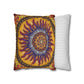 Pacio, Adam - Solar Disc Mandala - Suede Square Pillowcase